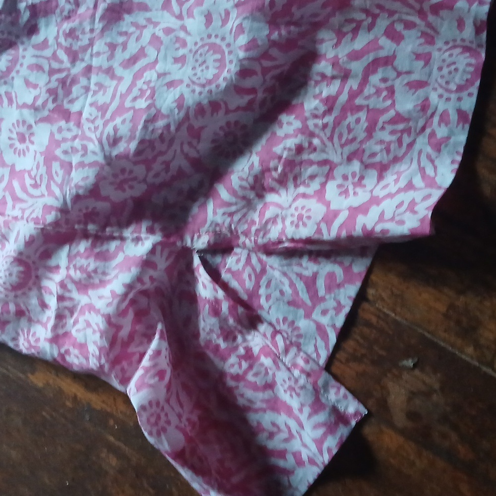 Gretchen SCOTT Pink Floral Cover Up Dress NWT - Picture 2 of 6
